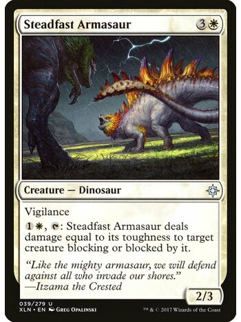 Steadfast Armasaur