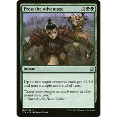 Press the Advantage