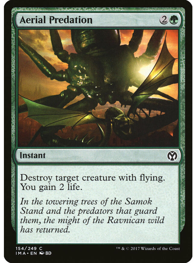 Aerial Predation