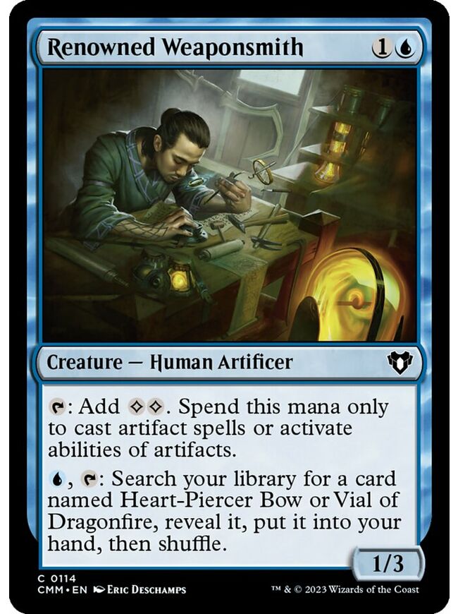 Renowned Weaponsmith