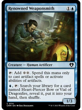 Renowned Weaponsmith