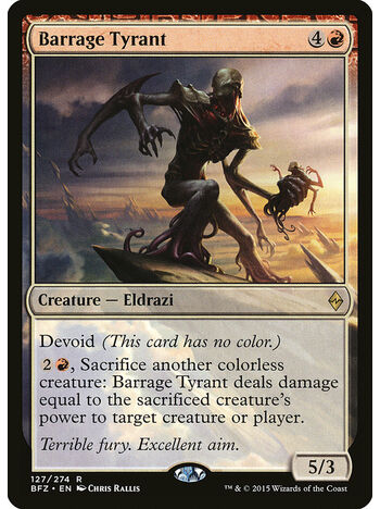 Barrage Tyrant