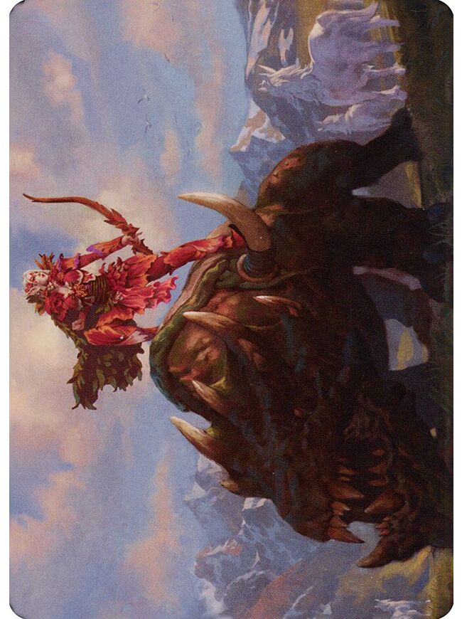 Meria's Outrider // Meria's Outrider (Art Series)