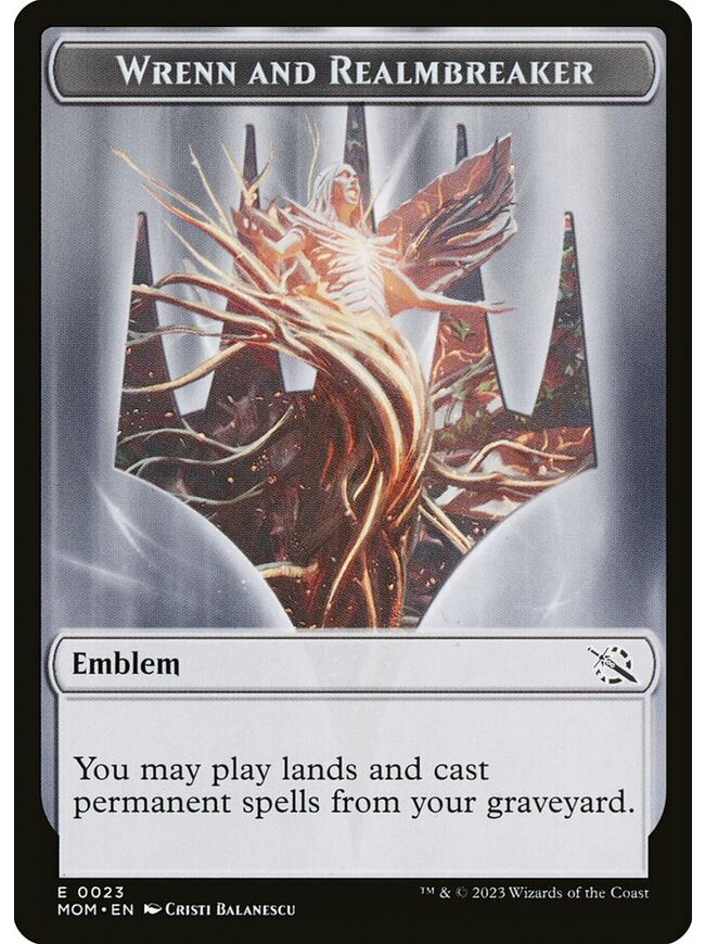 Wrenn and Realmbreaker Emblem Token