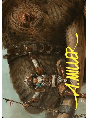 Tuskguard Captain // Tuskguard Captain (Art Series)