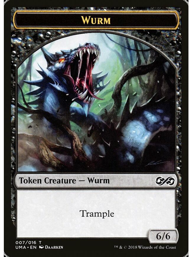 Wurm Token (6/6) (Trample)
