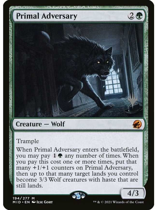 Primal Adversary