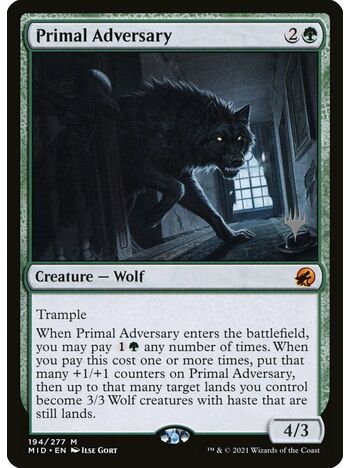 Primal Adversary