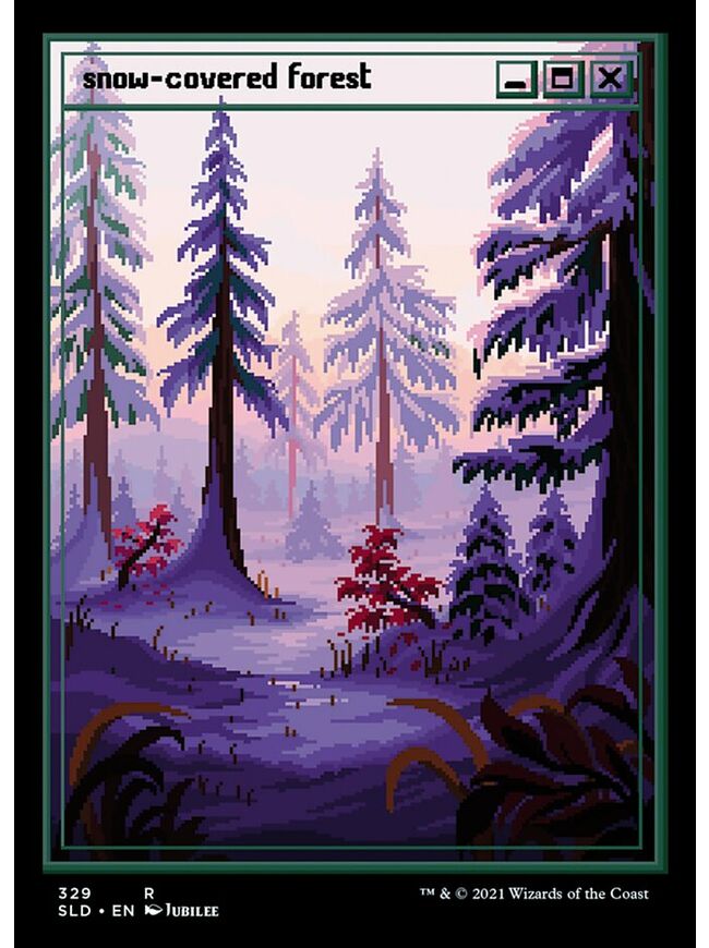 Snow-Covered Forest