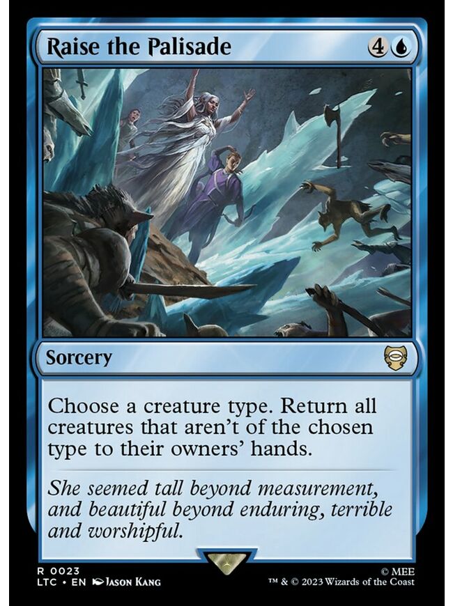 Raise the Palisade