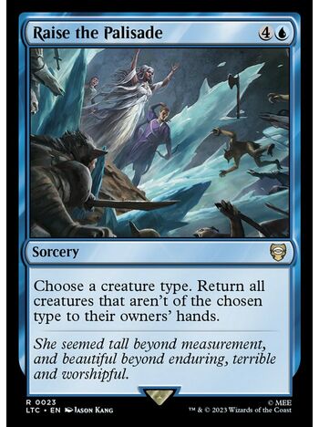 Raise the Palisade