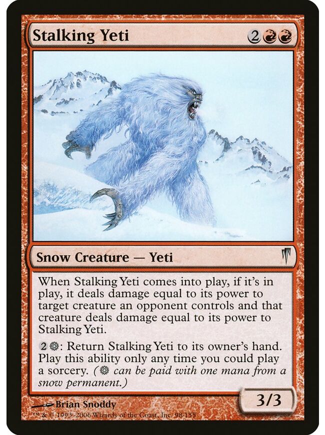 Stalking Yeti