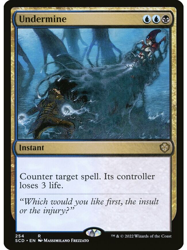 Undermine
