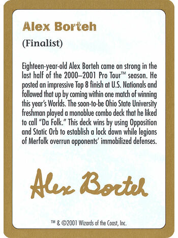 Alex Borteh Bio