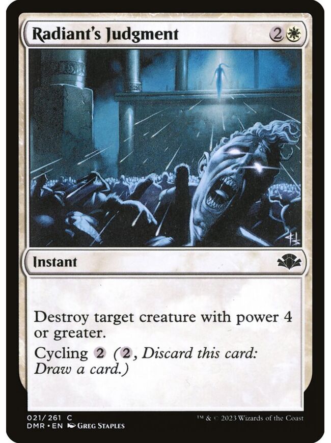 Radiant's Judgment