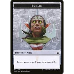 Nissa, Who Shakes the World Emblem Token