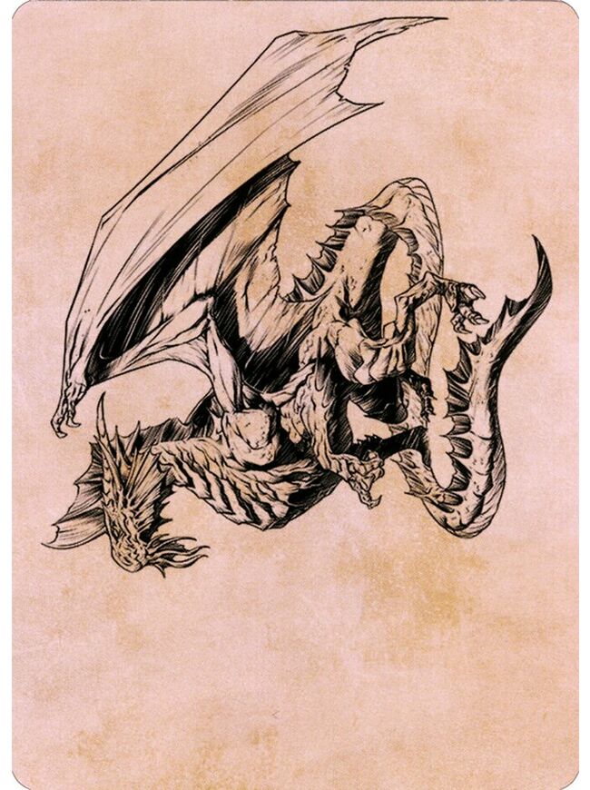 Ancient Silver Dragon // Ancient Silver Dragon (Art Series)