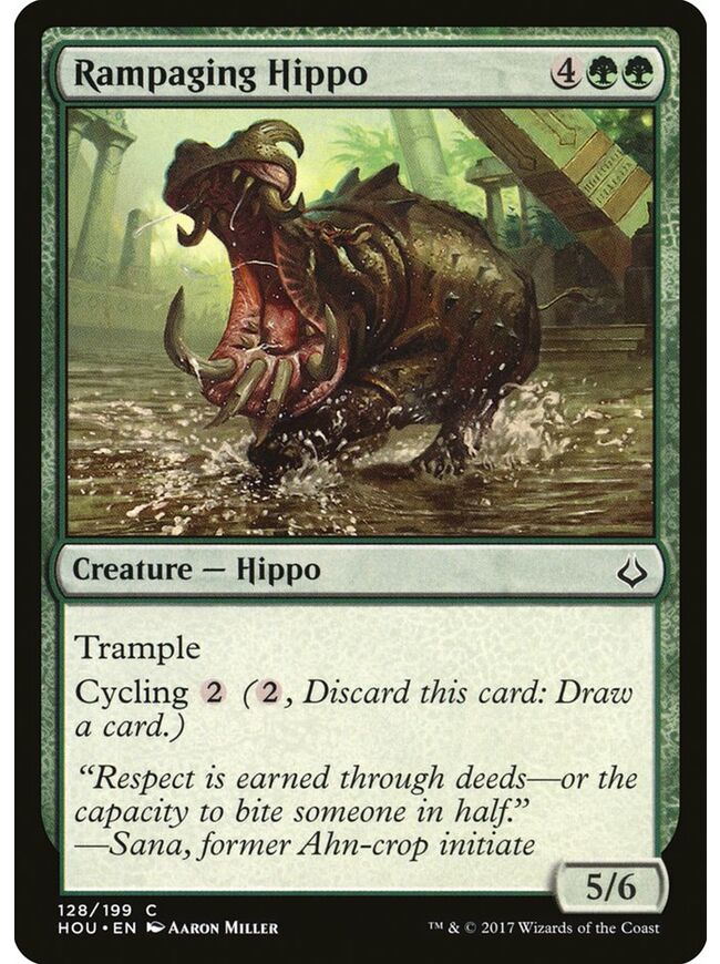 Rampaging Hippo