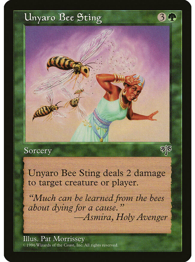 Unyaro Bee Sting