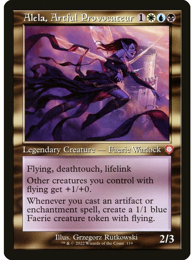 Alela, Artful Provocateur