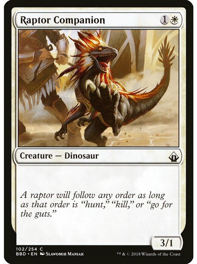 Raptor Companion