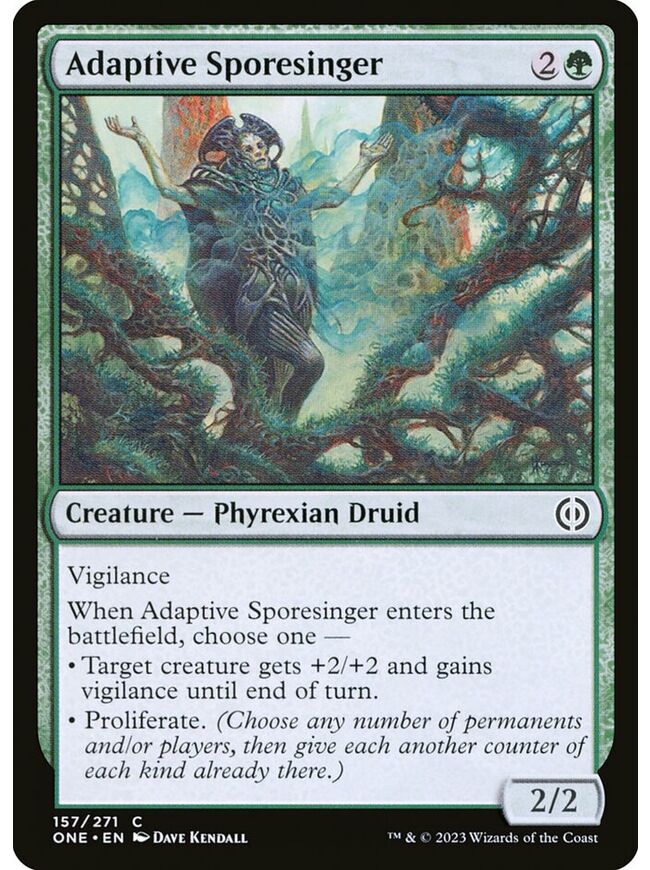 Adaptive Sporesinger