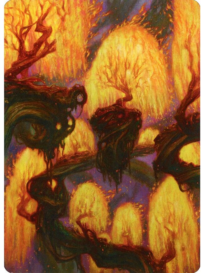 Grove of the Burnwillows // Grove of the Burnwillows (Art Series)