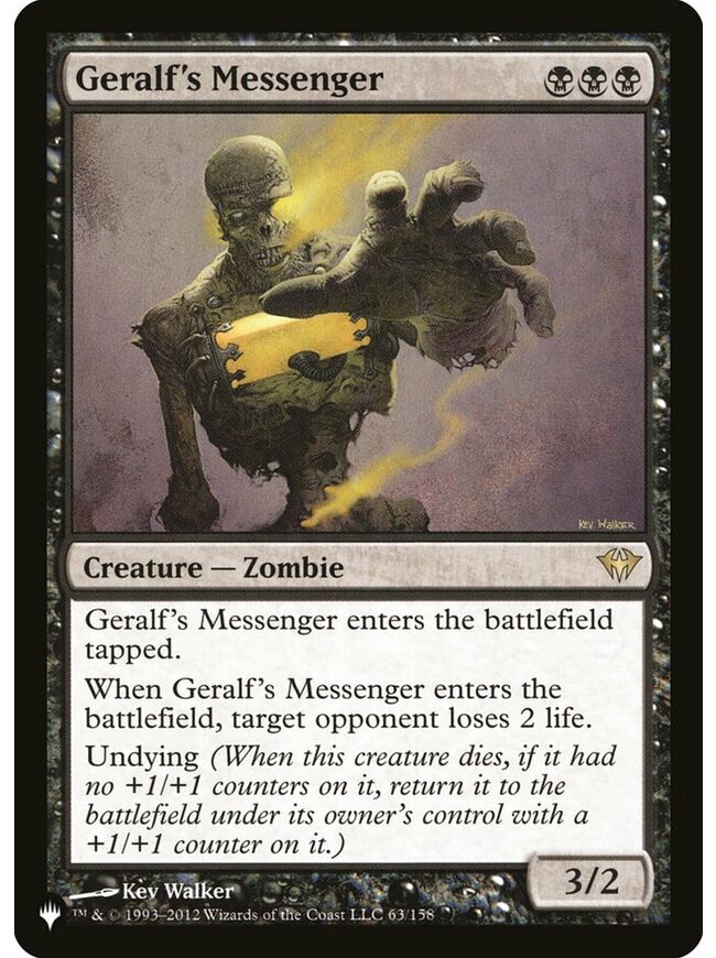 Geralf's Messenger