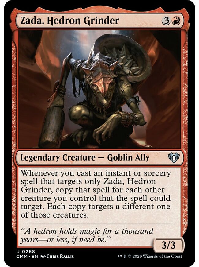 Zada, Hedron Grinder