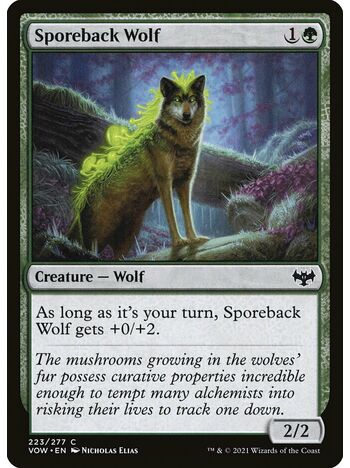 Sporeback Wolf