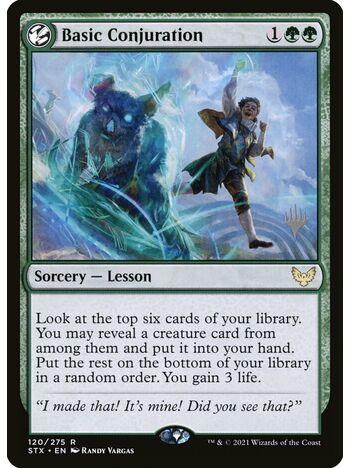 Basic Conjuration