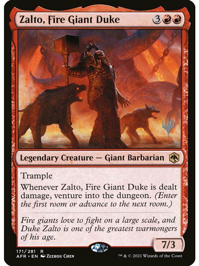 Zalto, Fire Giant Duke