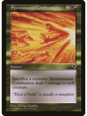 Spontaneous Combustion