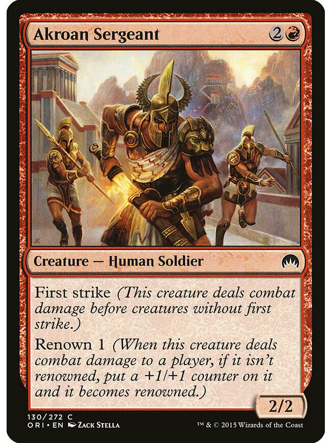 Akroan Sergeant