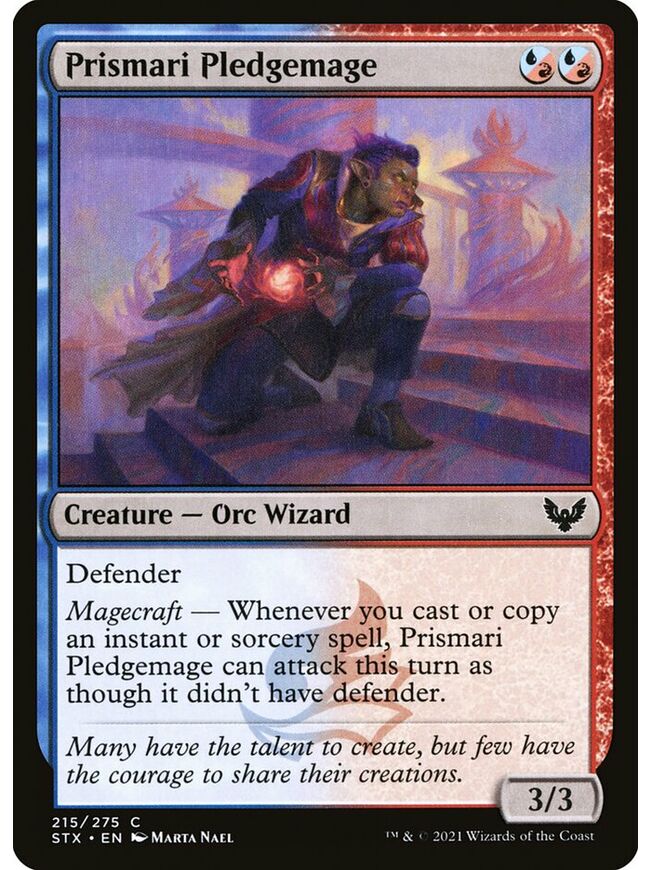 Prismari Pledgemage