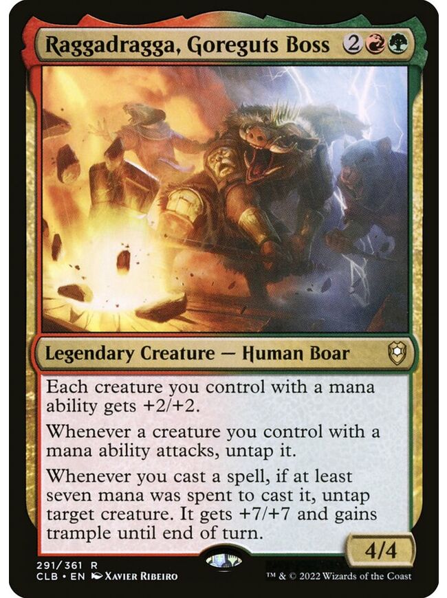 Raggadragga, Goreguts Boss
