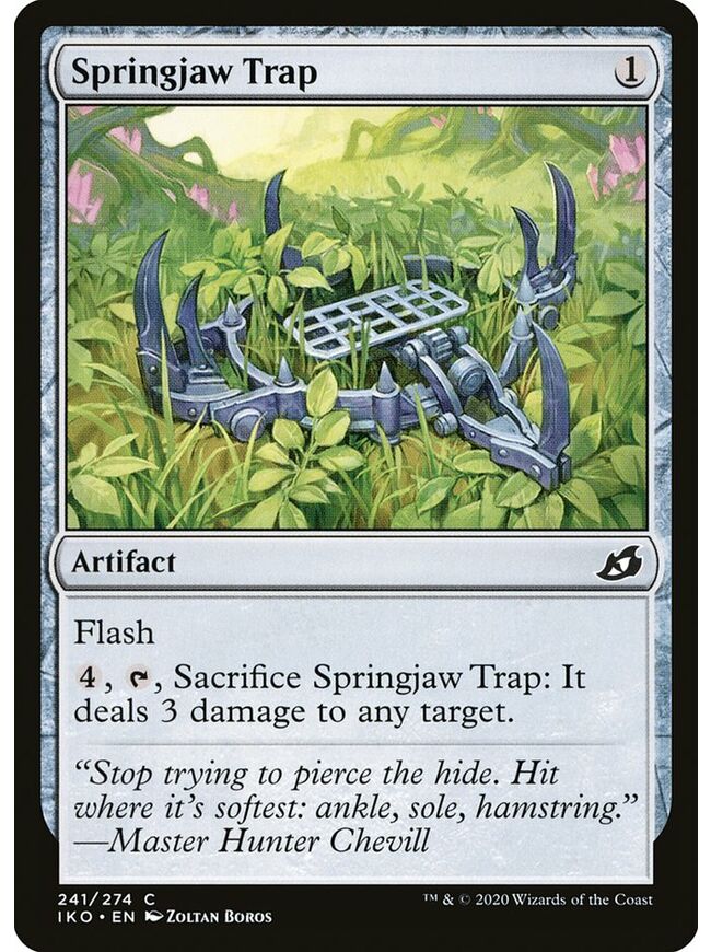 Springjaw Trap