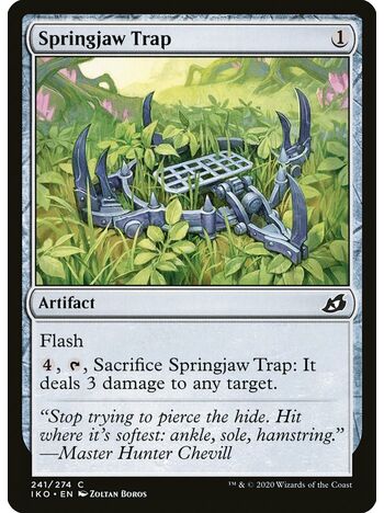 Springjaw Trap