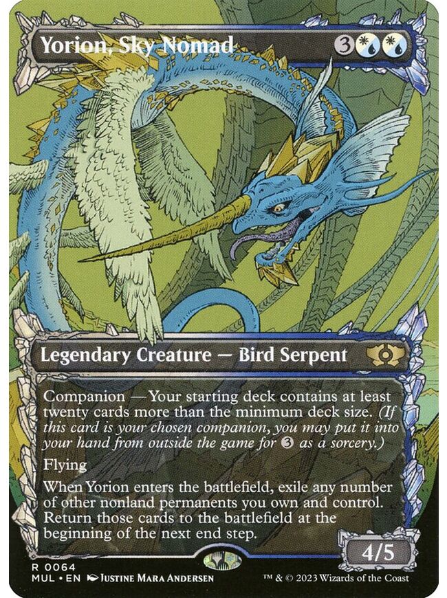 Yorion, Sky Nomad