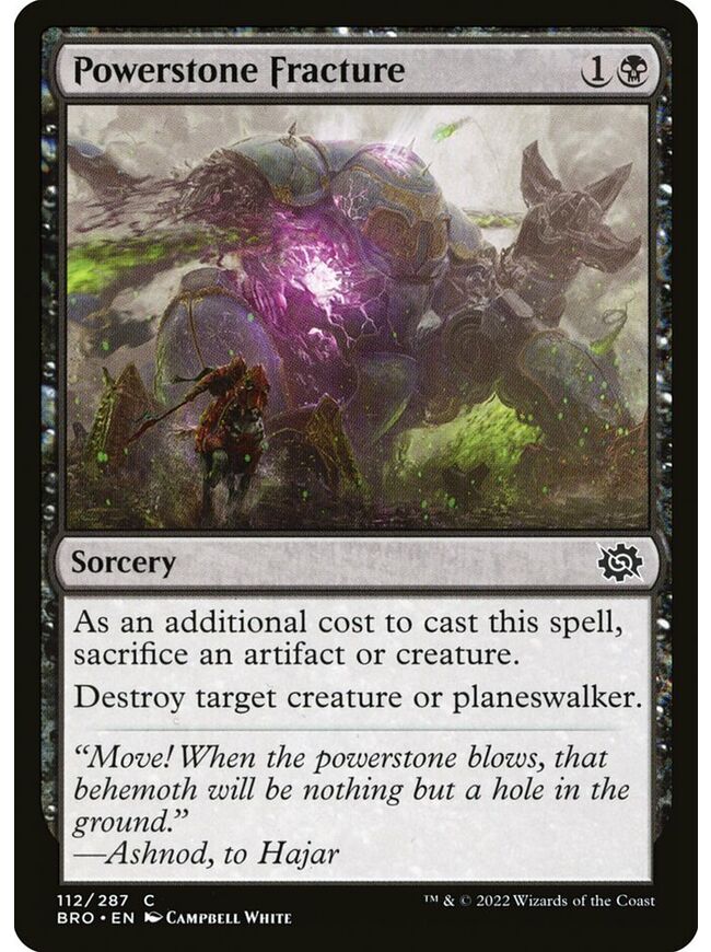 Powerstone Fracture
