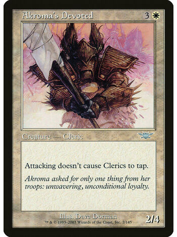 Akroma's Devoted