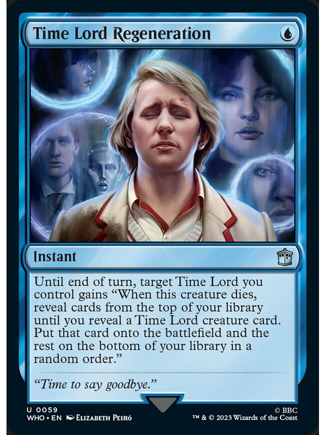 Time Lord Regeneration
