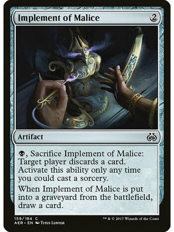 Implement of Malice