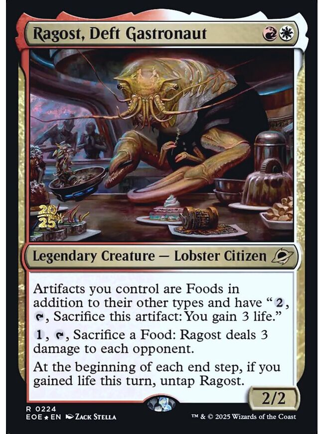 Ragost, Deft Gastronaut