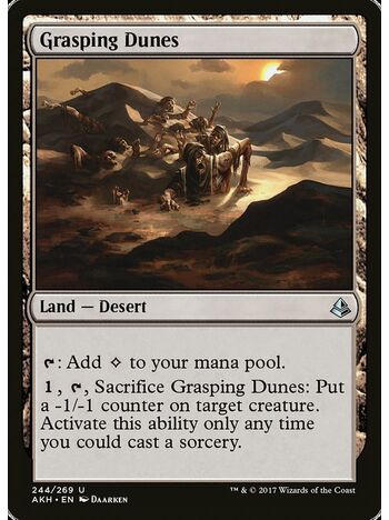 Grasping Dunes