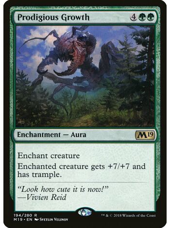 Prodigious Growth