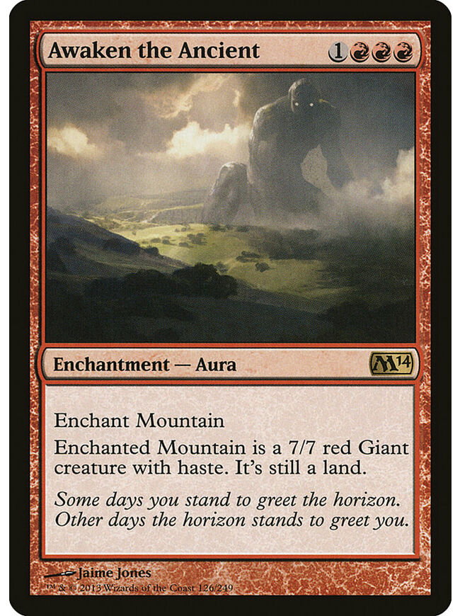 Awaken the Ancient