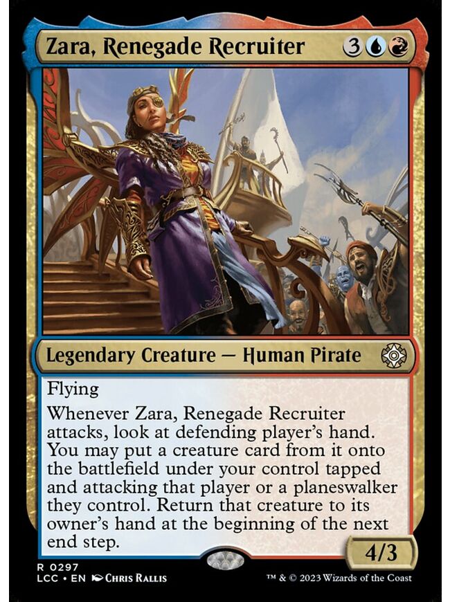 Zara, Renegade Recruiter