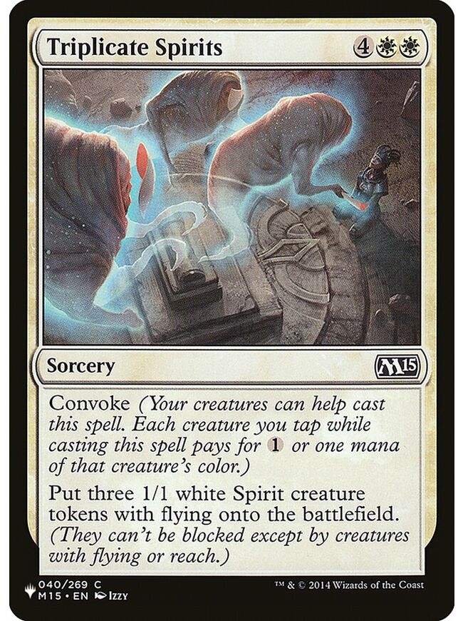 Triplicate Spirits