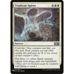 Triplicate Spirits